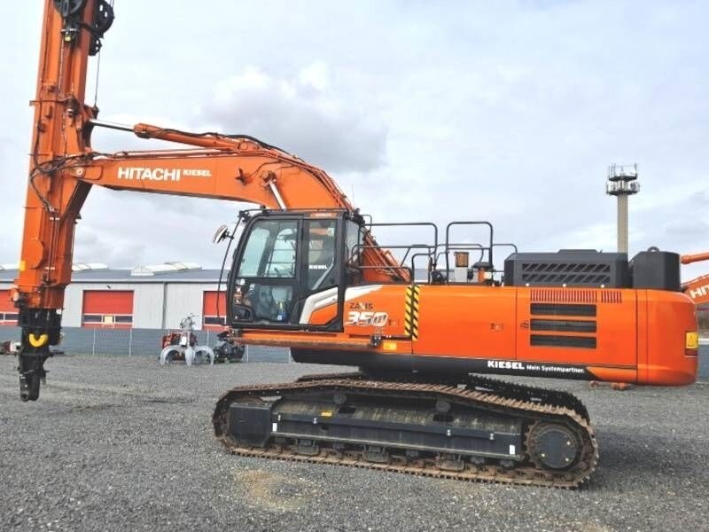 2023 Hitachi Zaxis 350 crawler excavator side view 2023 Hitachi Zaxis 350 crawler excavator side view
