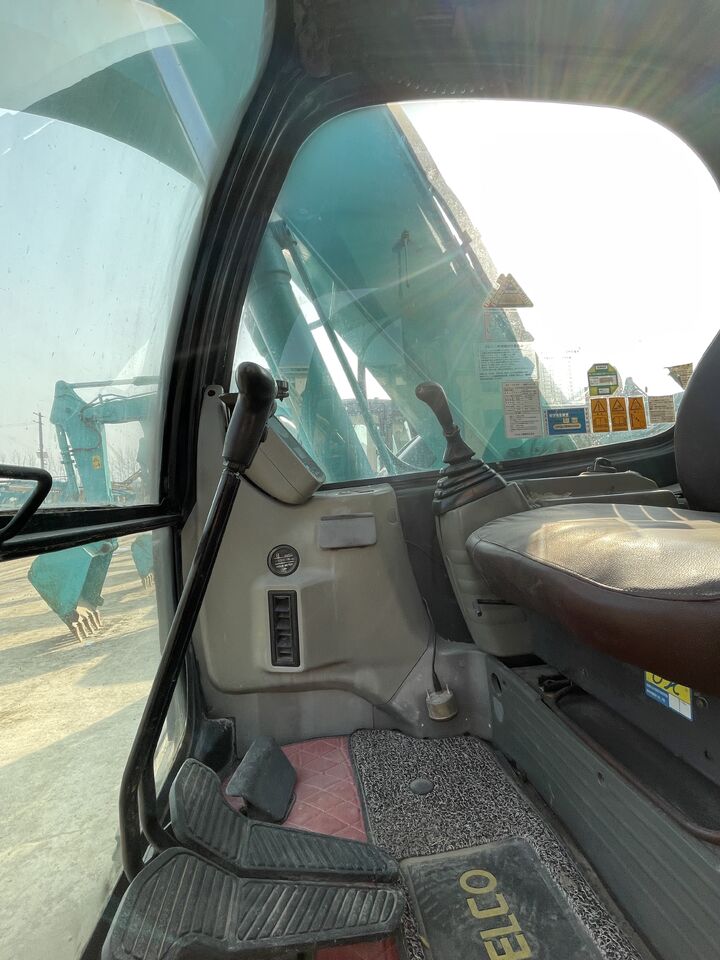 2023 Kobelco SK135 crawler excavator interior view