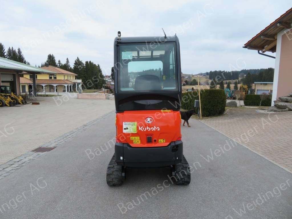 2022 Kubota KX018-4 mini excavator, rear view 2022 Kubota KX018-4 mini excavator, rear view