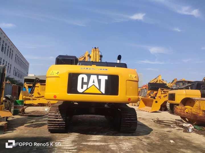 2022 Caterpillar 336D crawler excavator, rear view