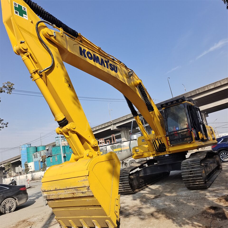 2025 Komatsu PC350-7 crawler excavator, front three-quarter view 2025 Komatsu PC350-7 crawler excavator, front three-quarter view