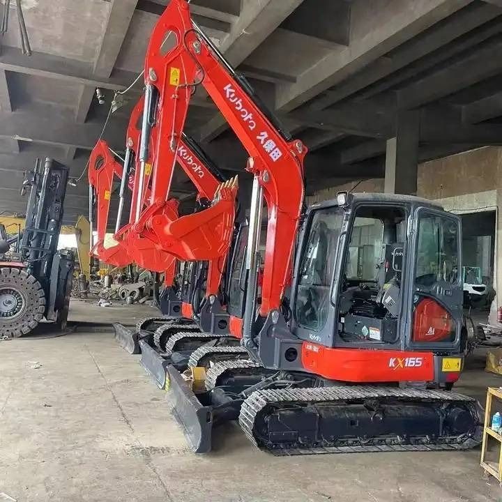 2023 Kubota KX165-5 mini excavator, side view 2023 Kubota KX165-5 mini excavator, side view