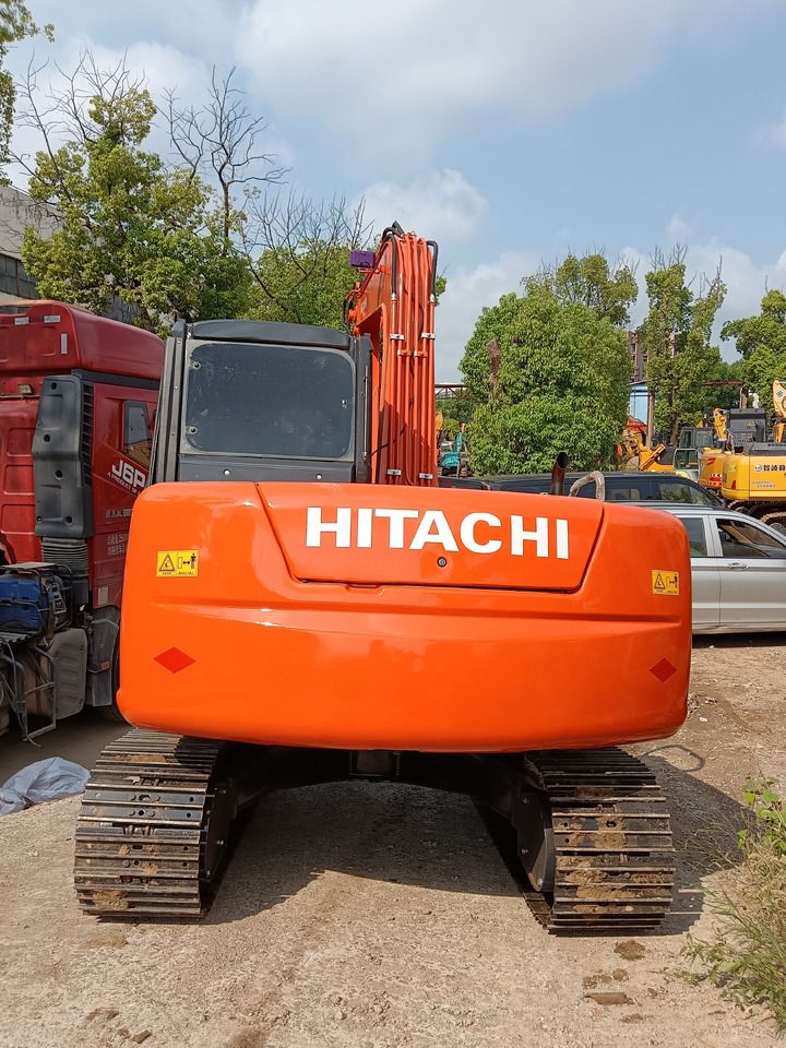 2024 Hitachi ZX120 mini excavator rear view