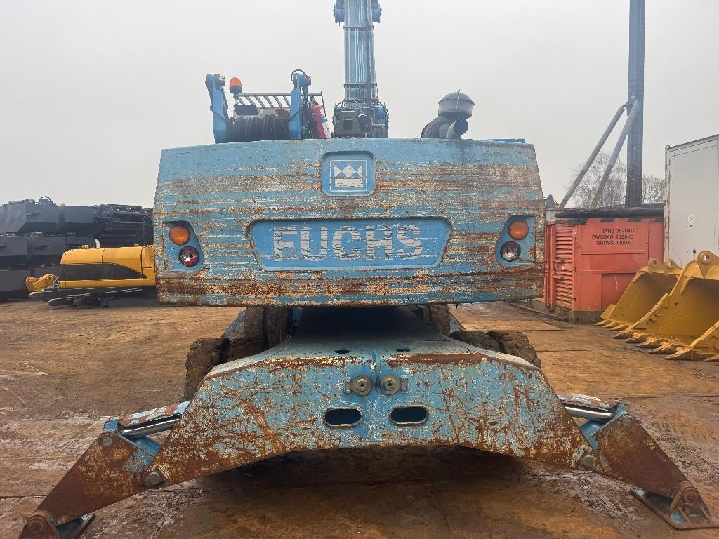 2011 Fuchs MHL335 material handler rear view 2011 Fuchs MHL335 material handler rear view