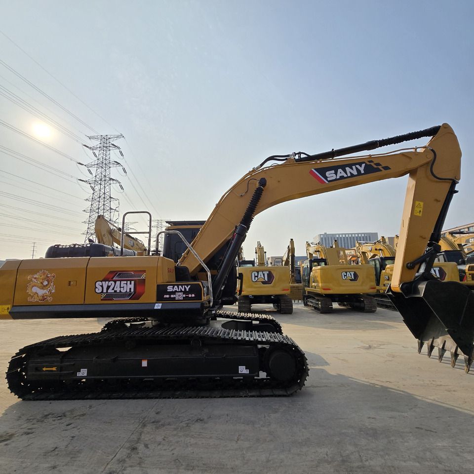 2025 Sany SY245H crawler excavator, side profile view