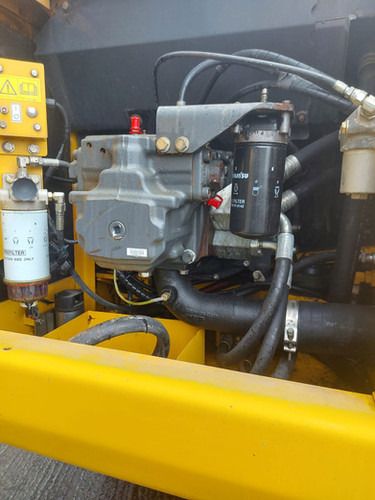 2012 Komatsu PC240LC-8 crawler excavator engine compartment detail 2012 Komatsu PC240LC-8 crawler excavator engine compartment detail