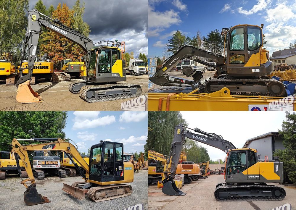2018 Caterpillar 305.5E2 crawler excavator, side view