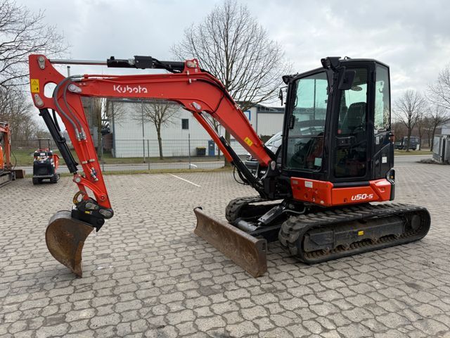 2022 Kubota U50-5 mini excavator side view 2022 Kubota U50-5 mini excavator side view