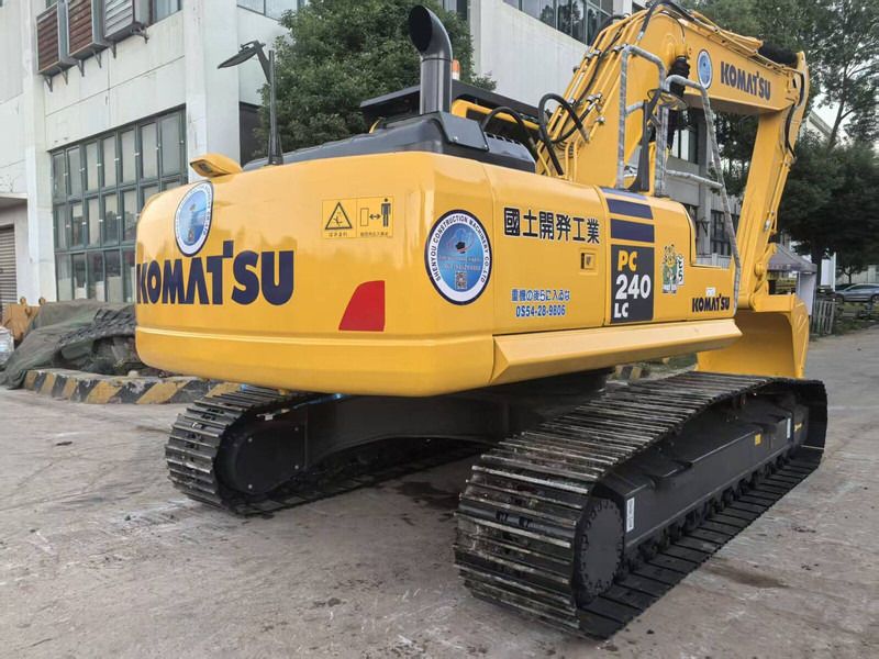 2024 Komatsu PC240LC-8 crawler excavator, rear three-quarter view