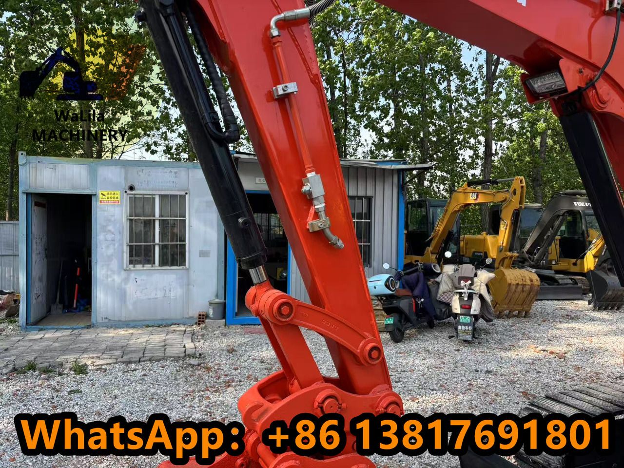 2023 Kubota KX163-5 mini excavator boom detail 2023 Kubota KX163-5 mini excavator boom detail