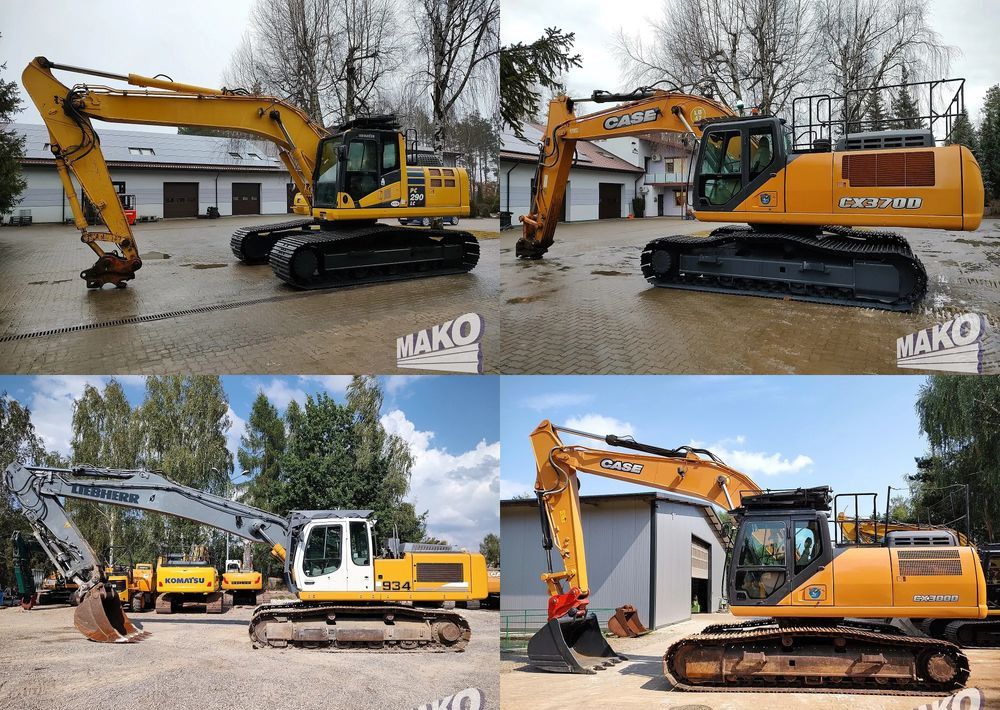 2015 Komatsu PC290LC-10 crawler excavator, side view 2015 Komatsu PC290LC-10 crawler excavator, side view