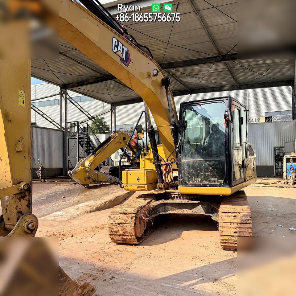 2024 Caterpillar 313GC crawler excavator, front three-quarter view 2024 Caterpillar 313GC crawler excavator, front three-quarter view