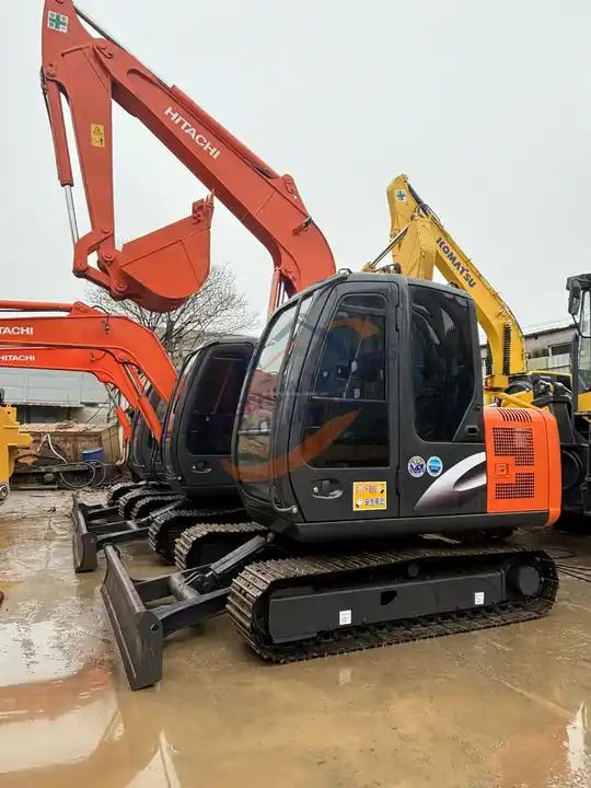 2019 Hitachi ZX70 crawler excavator, side profile view