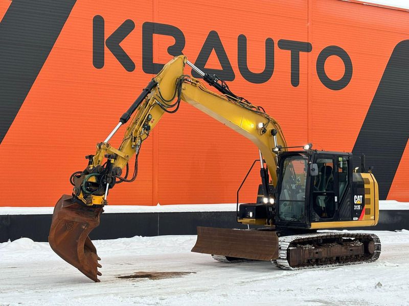 2015 Caterpillar 312 EL crawler excavator, side view 2015 Caterpillar 312 EL crawler excavator, side view