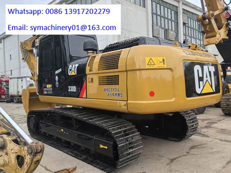2025 Caterpillar 330D2L crawler excavator rear three-quarter view 2025 Caterpillar 330D2L crawler excavator rear three-quarter view