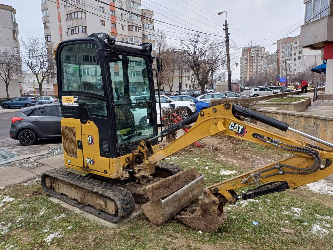 2021 Caterpillar 302-05CR crawler excavator, side view 2021 Caterpillar 302-05CR crawler excavator, side view
