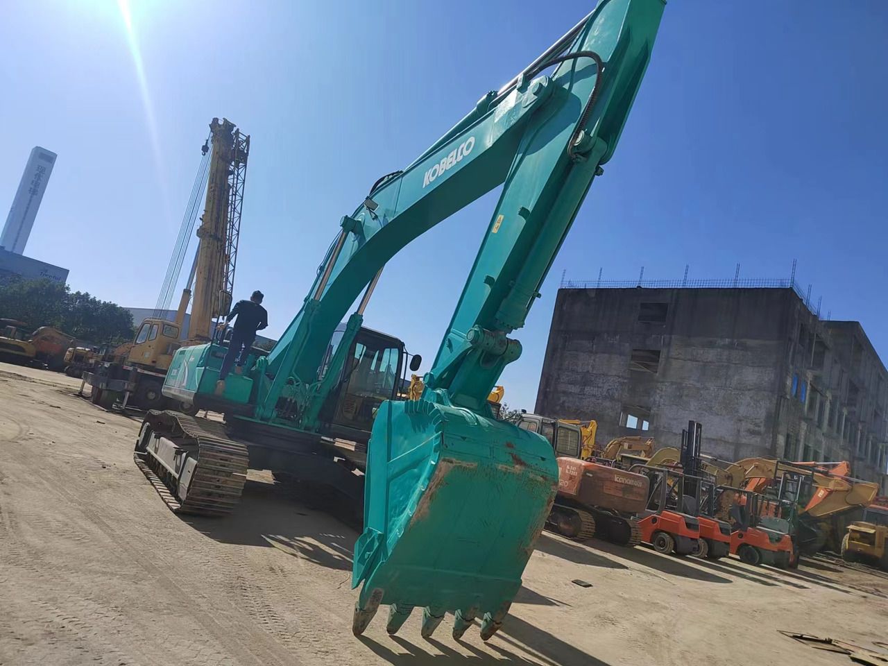 2018 Kobelco SK350LC-8 Pelle sur chenilles