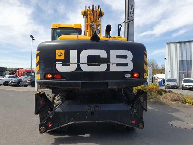 2023 JCB JS175W wheel excavator, rear view