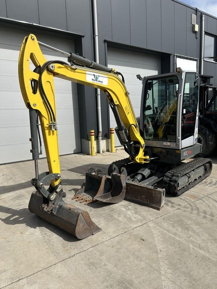 2024 Wacker Neuson EZ36 mini excavator, side view
