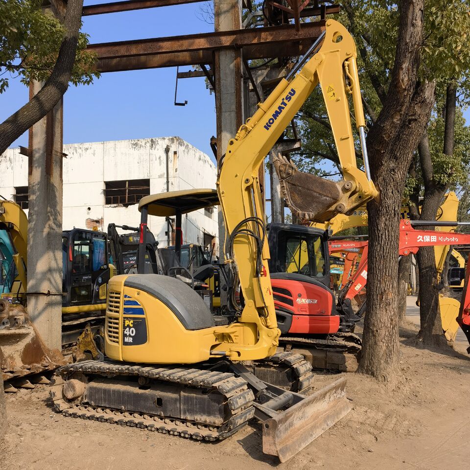2022 Komatsu PC40MR-2 mini excavator, side view