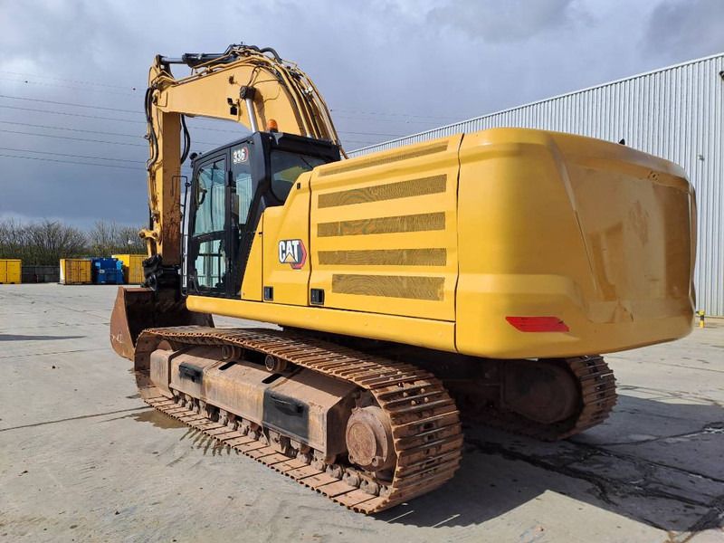 2020 Caterpillar 336 crawler excavator, rear three-quarter view 2020 Caterpillar 336 crawler excavator, rear three-quarter view