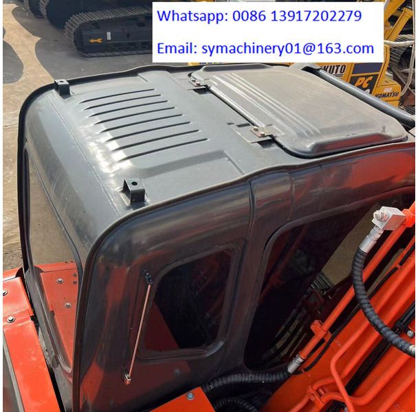 2023 Hitachi ZX120 mini excavator cab roof view 2023 Hitachi ZX120 mini excavator cab roof view