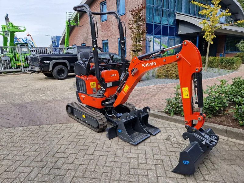 2026 Kubota U10-5 mini excavator, side view