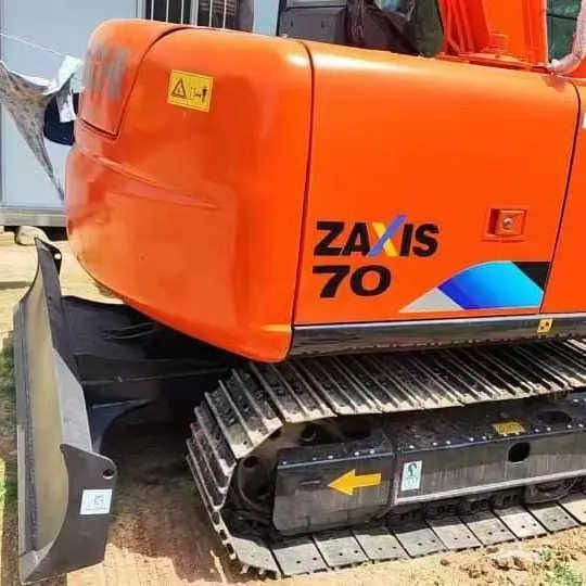 2023 Hitachi ZAXIS 70 crawler excavator rear view