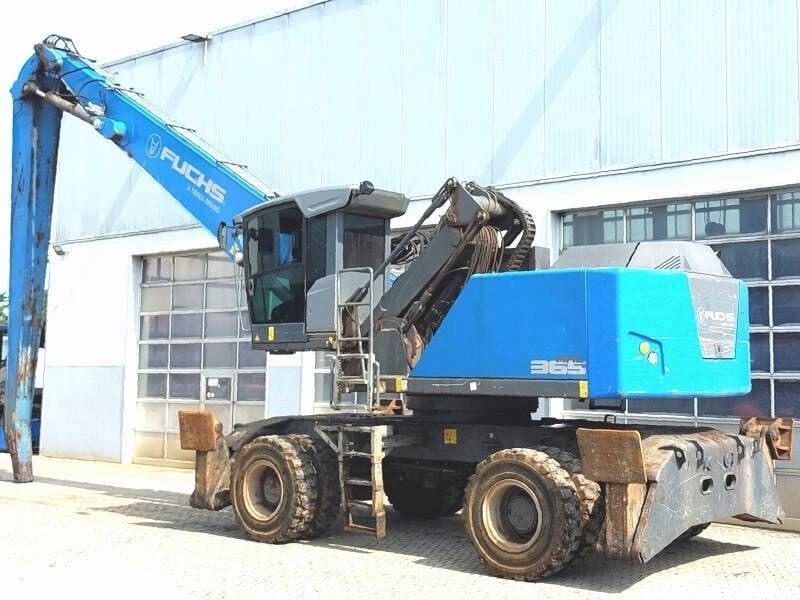 2019 Fuchs MHL 365 F material handler, side view