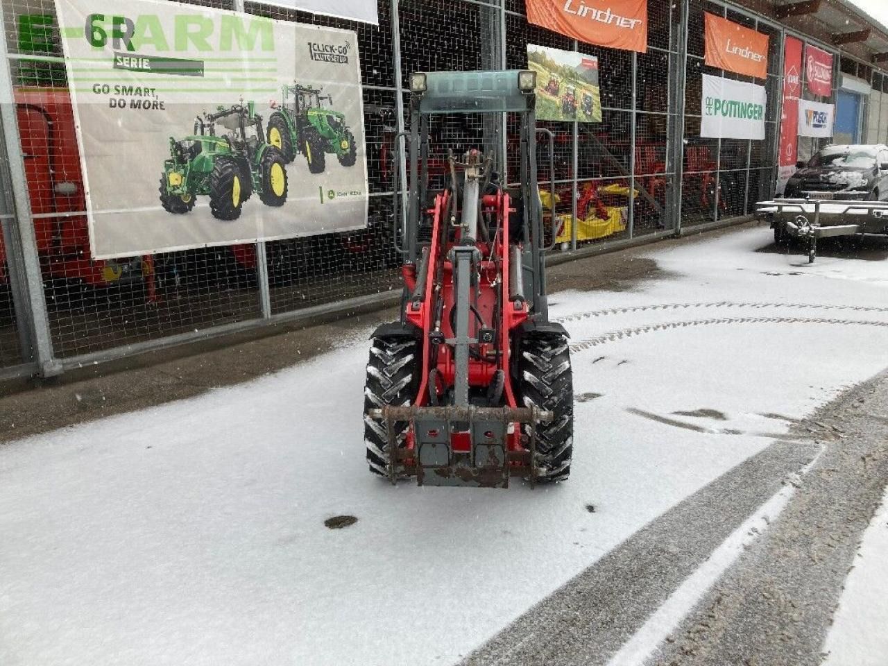 2010 Weidemann 1250 CX 35 mini excavator, front view