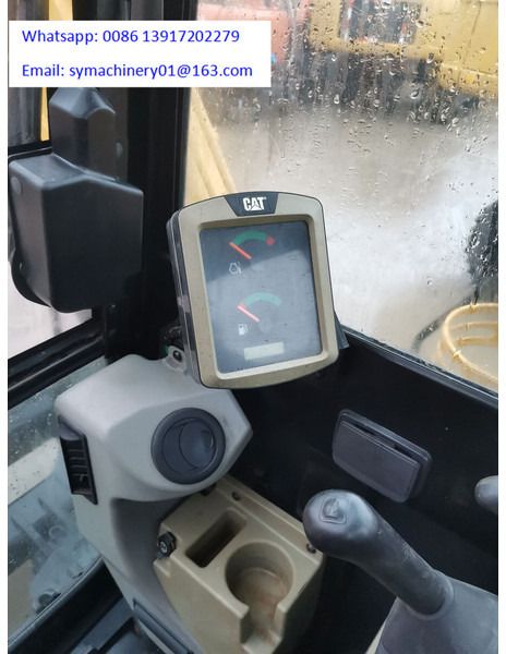2023 Caterpillar 306E2 mini excavator interior cab display 2023 Caterpillar 306E2 mini excavator interior cab display
