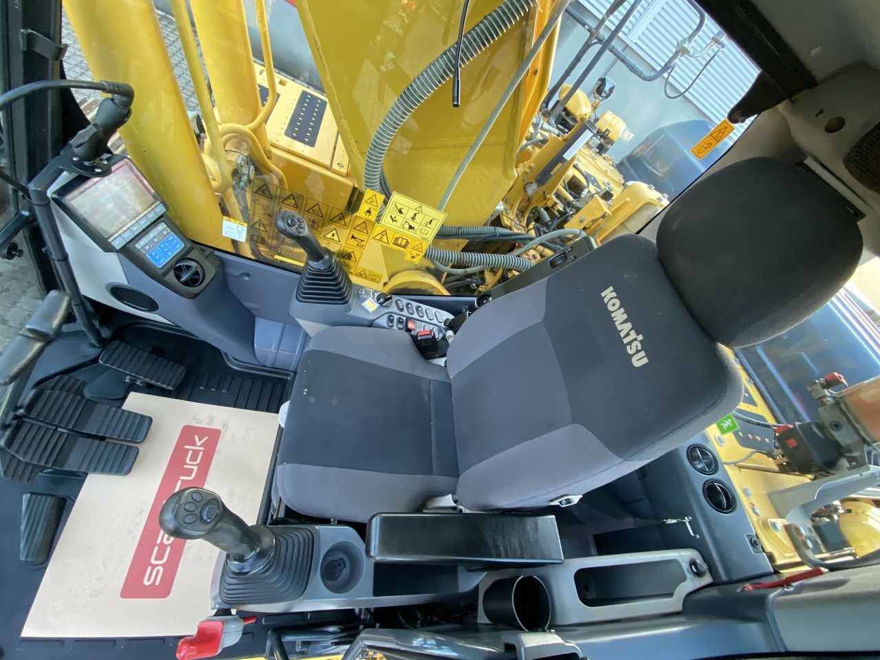 2021 Komatsu PC290LC-11 crawler excavator interior view