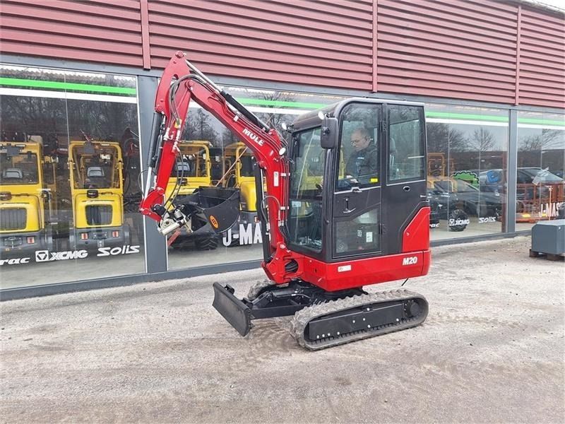 2025 Mole M20 mini excavator, side view 2025 Mole M20 mini excavator, side view