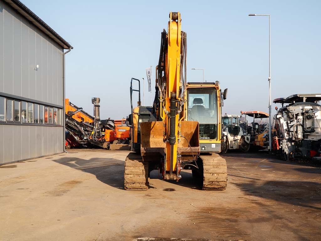 2018 Hyundai HX145LCR crawler excavator, rear view 2018 Hyundai HX145LCR crawler excavator, rear view