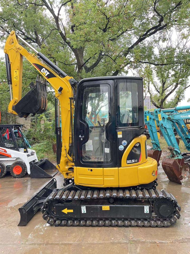 2023 Caterpillar 303.5 C CR mini excavator, side profile view