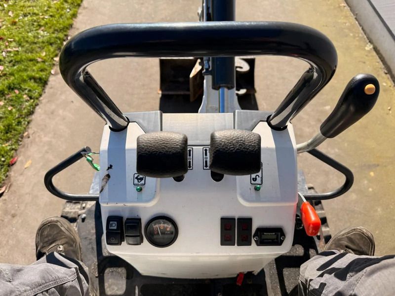 2020 Bobcat E10Z mini excavator operator station view 2020 Bobcat E10Z mini excavator operator station view