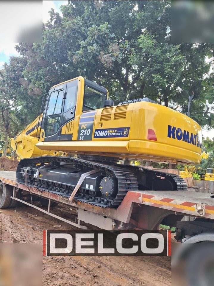 2026 Komatsu PC210LC-10M0 crawler excavator rear three-quarter view