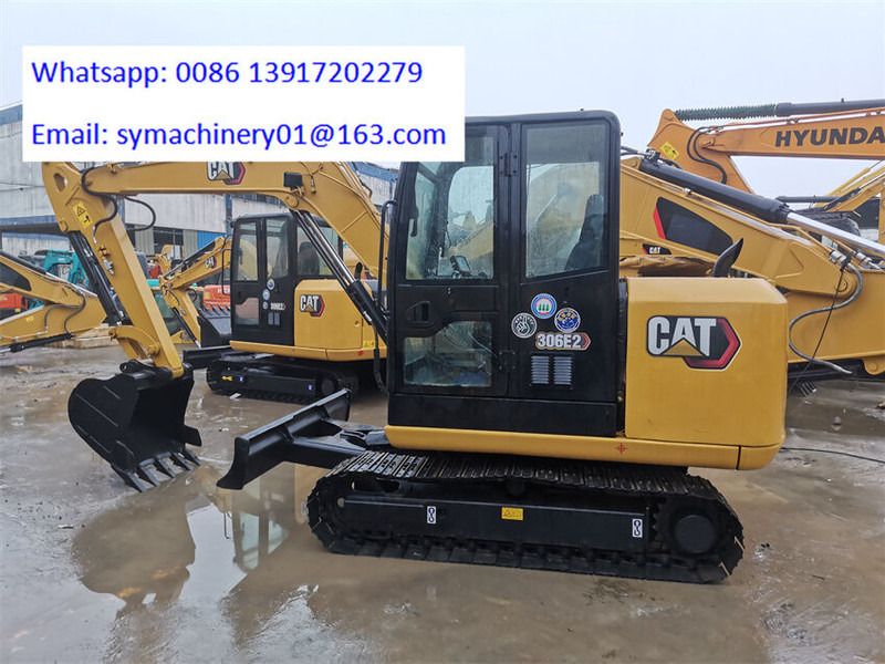 2023 Caterpillar 306E2 mini excavator, side view 2023 Caterpillar 306E2 mini excavator, side view