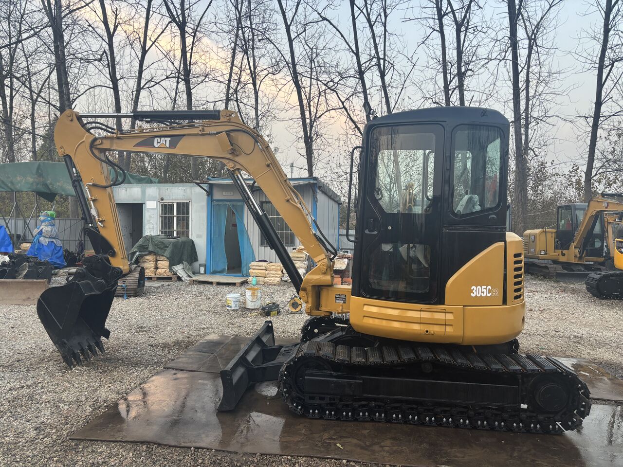 2023 Caterpillar 305C CR mini excavator, side profile view 2023 Caterpillar 305C CR mini excavator, side profile view