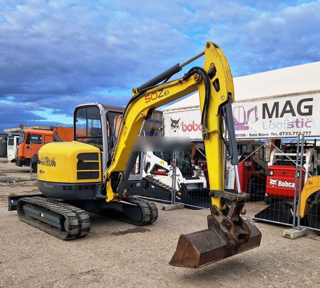 2010 Wacker Neuson 50Z3 mini excavator, side view 2010 Wacker Neuson 50Z3 mini excavator, side view