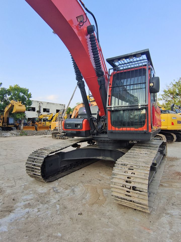 2024 Doosan DX225LC-9C crawler excavator, front three-quarter view