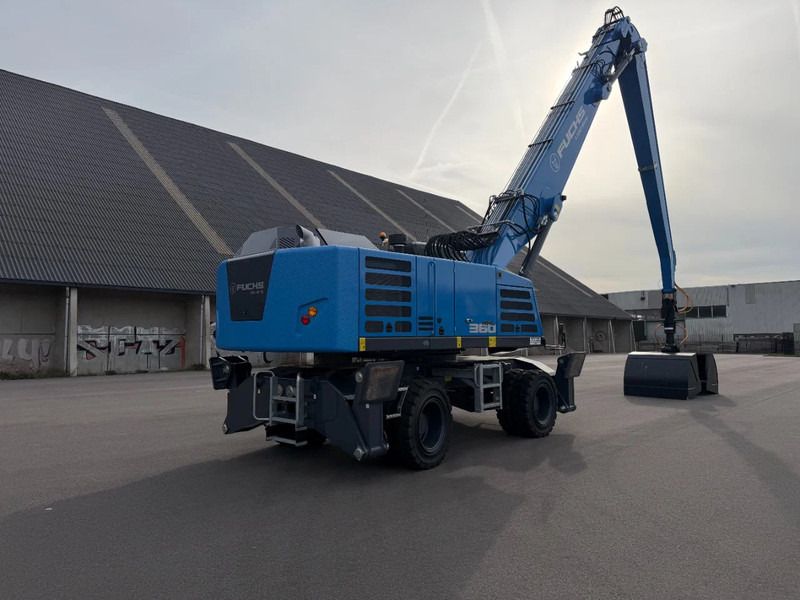 2026 Fuchs MHL360 F material handler, rear three-quarter view 2026 Fuchs MHL360 F material handler, rear three-quarter view