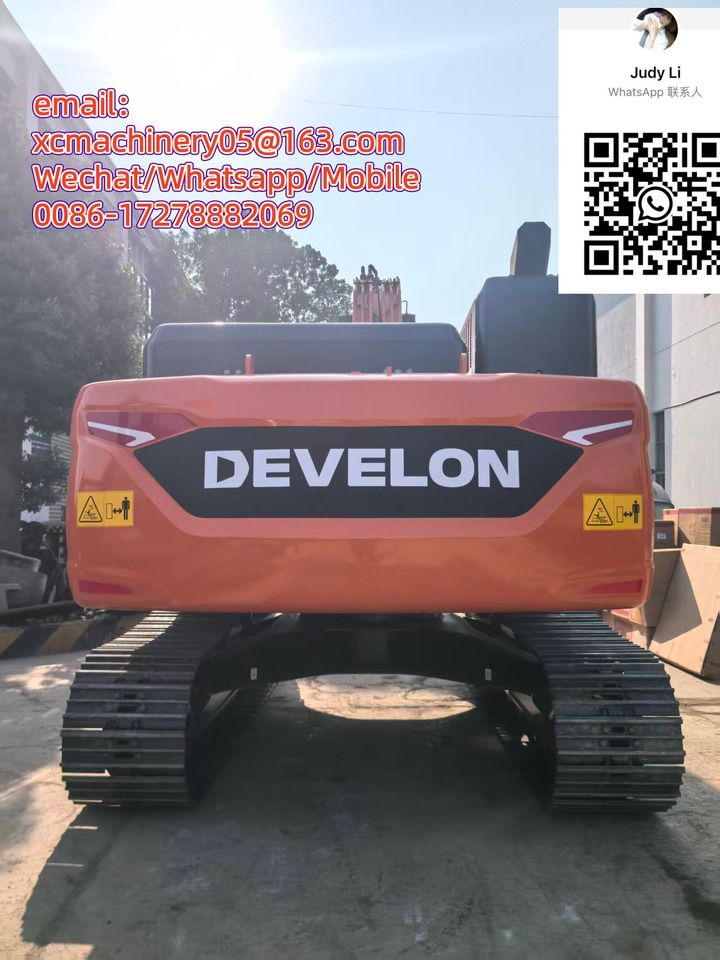 2026 Doosan DX225LC crawler excavator rear view