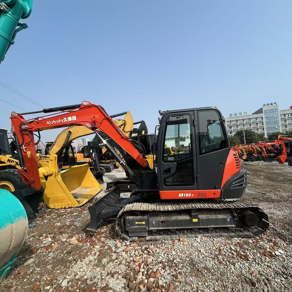 2023 Kubota KX183-3 mini excavator side view 2023 Kubota KX183-3 mini excavator side view