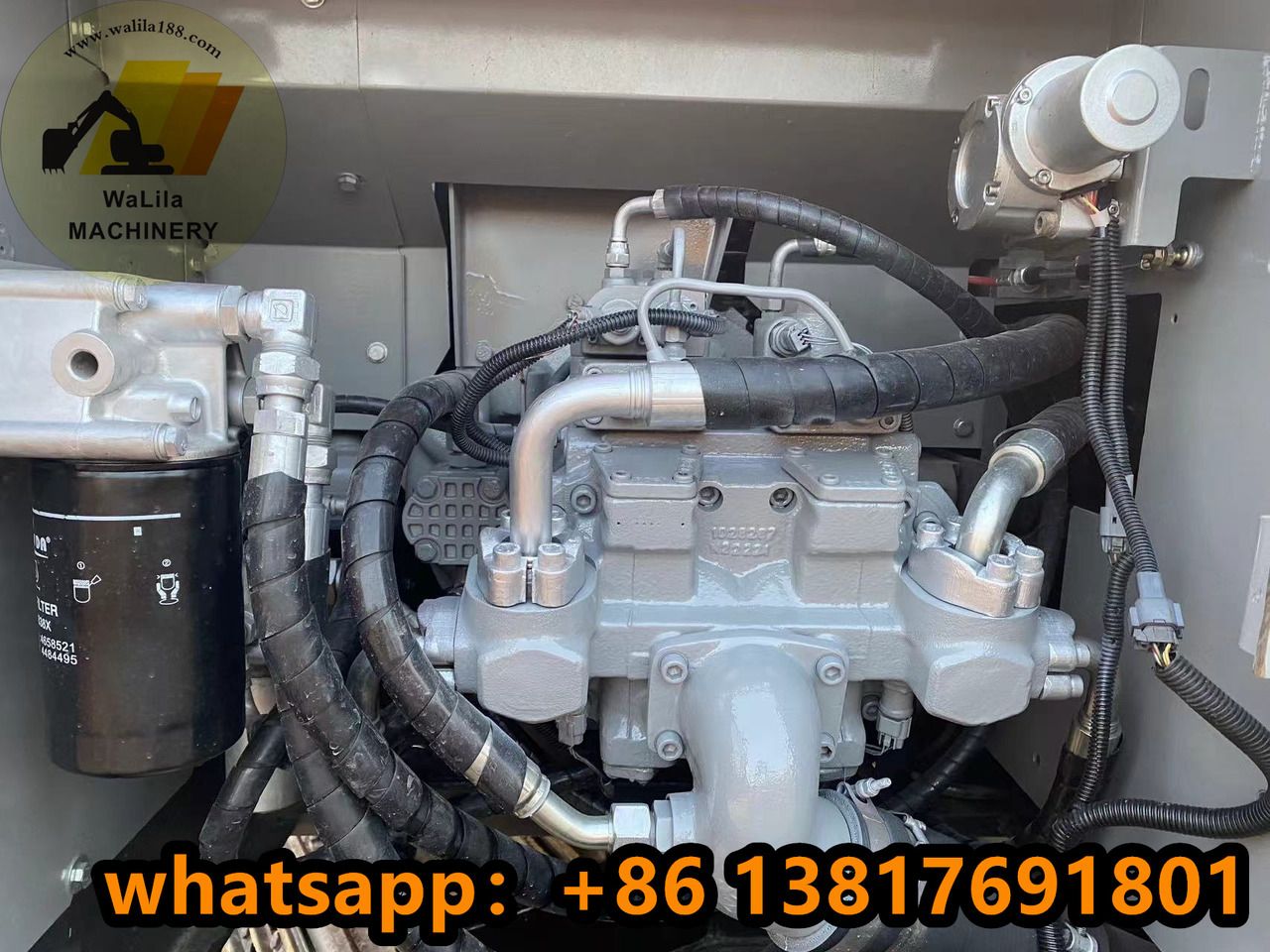 2023 Hitachi ZX250-3G crawler excavator engine compartment view 2023 Hitachi ZX250-3G crawler excavator engine compartment view