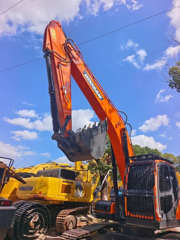 2024 Doosan DX225LC crawler excavator side view 2024 Doosan DX225LC crawler excavator side view