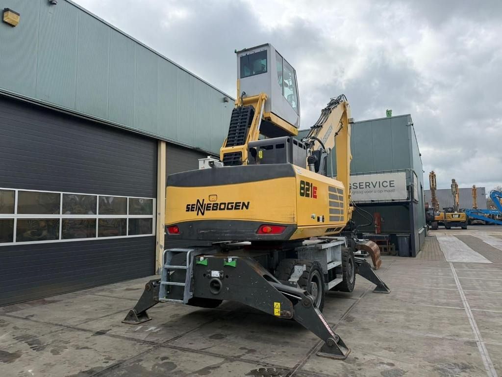 2021 Sennebogen 821M E material handler, rear view