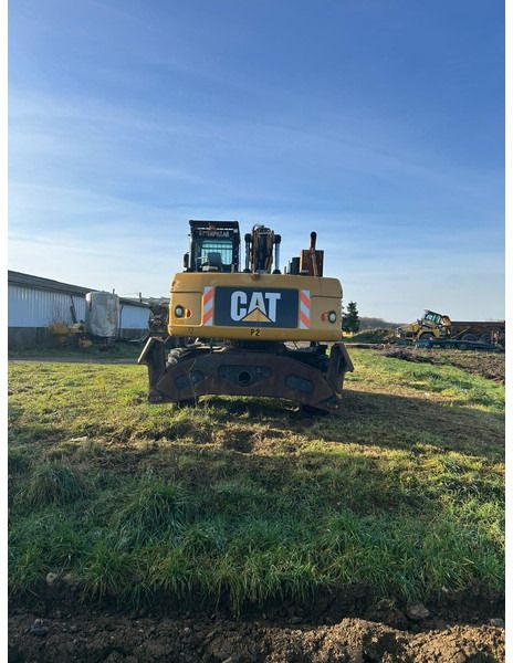 2009 Caterpillar M322D wheel excavator, rear view 2009 Caterpillar M322D wheel excavator, rear view