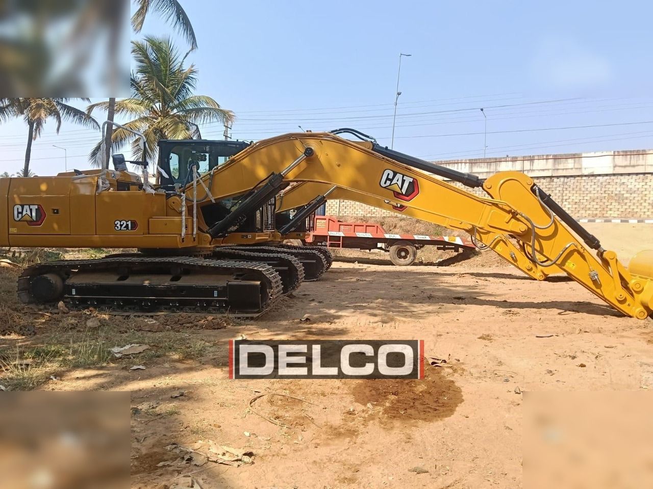 2026 Caterpillar 321 crawler excavator, side profile view 2026 Caterpillar 321 crawler excavator, side profile view