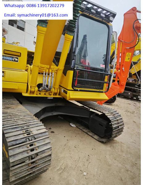 2024 Komatsu PC130 crawler excavator cab and track view